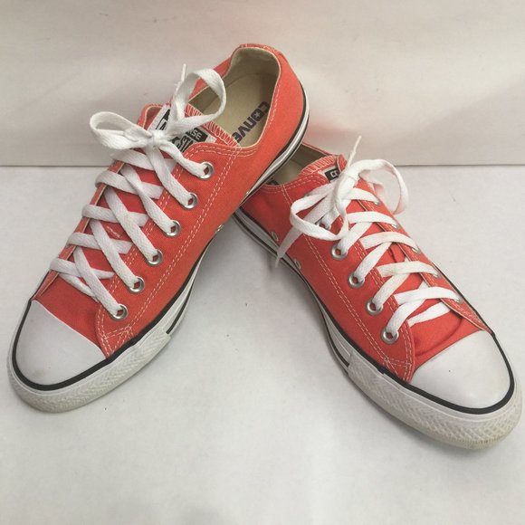 Converse Shoes - Converse All Stars Shoes Orange Unisex 7 Men 9 Women